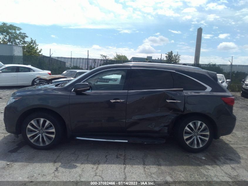 2014 ACURA MDX TECHNOLOGY - 5FRYD4H41EB050239