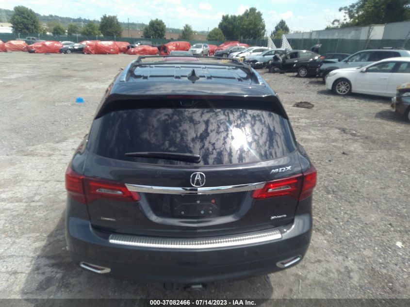 2014 ACURA MDX TECHNOLOGY - 5FRYD4H41EB050239