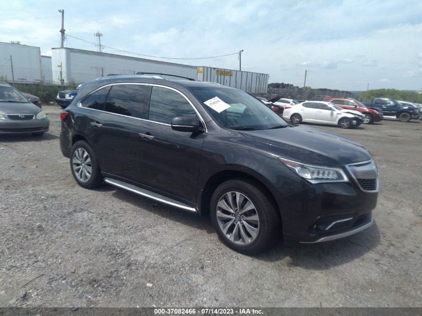 2014 ACURA MDX TECHNOLOGY - 5FRYD4H41EB050239