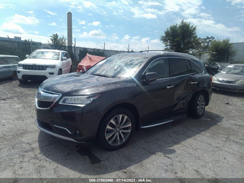 2014 ACURA MDX TECHNOLOGY - 5FRYD4H41EB050239