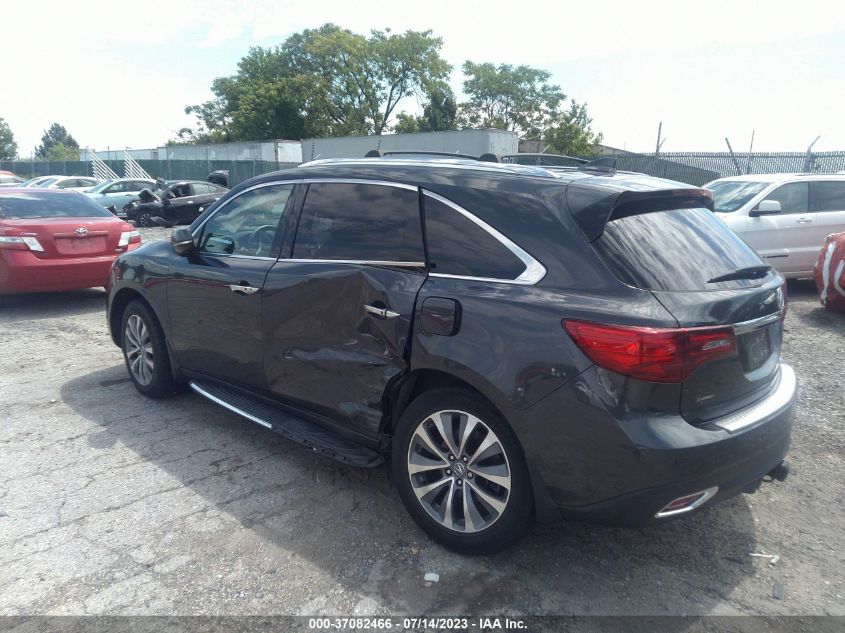 2014 ACURA MDX TECHNOLOGY - 5FRYD4H41EB050239