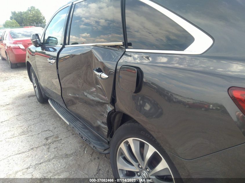 2014 ACURA MDX TECHNOLOGY - 5FRYD4H41EB050239