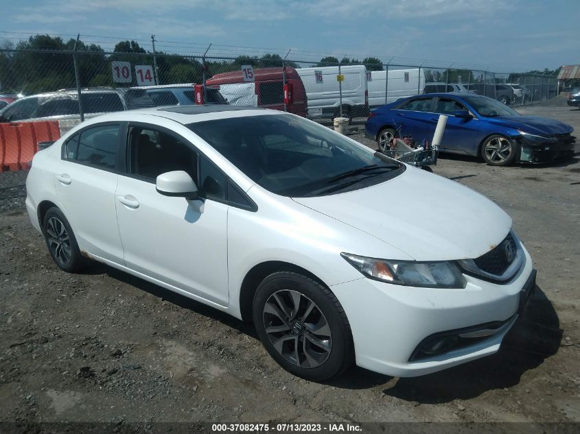 2013 HONDA CIVIC SDN EX-L - 19XFB2F95DE275026