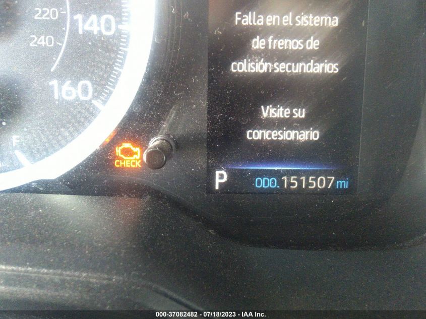 2020 TOYOTA COROLLA LE - 5YFEPRAE7LP065535