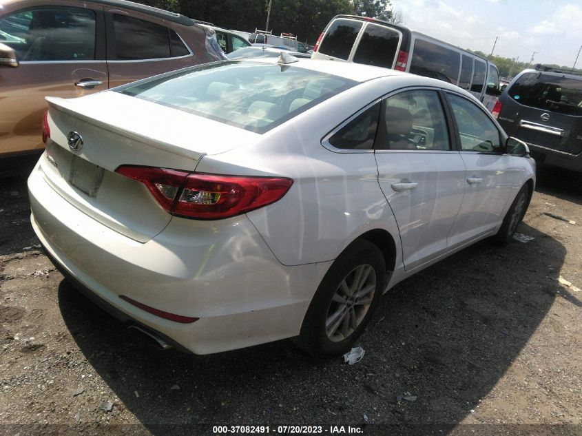 2015 HYUNDAI SONATA 2.4L SE - 5NPE24AF2FH234209