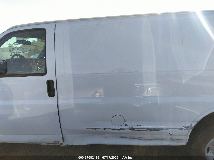 2015 CHEVROLET EXPRESS CARGO VAN - 1GCWGFCF8F1125193