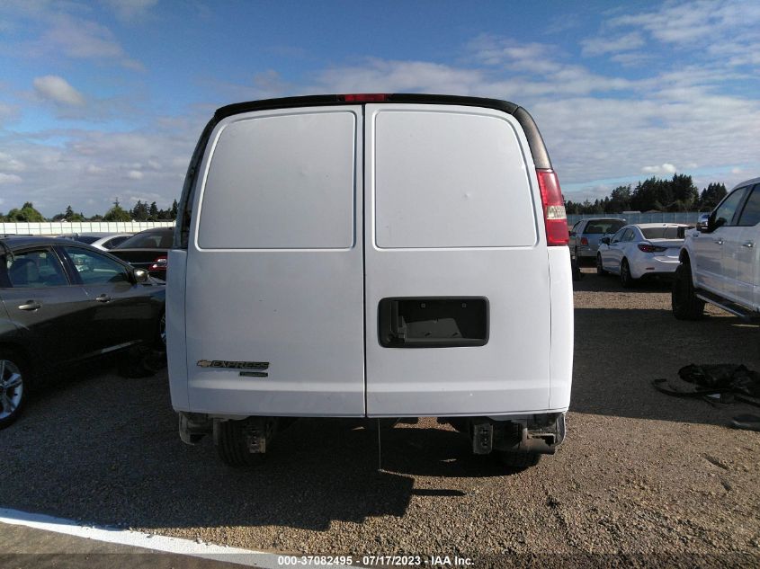 2015 CHEVROLET EXPRESS CARGO VAN - 1GCWGFCF8F1125193