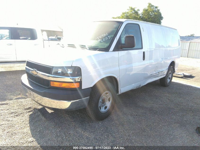 2015 CHEVROLET EXPRESS CARGO VAN - 1GCWGFCF8F1125193