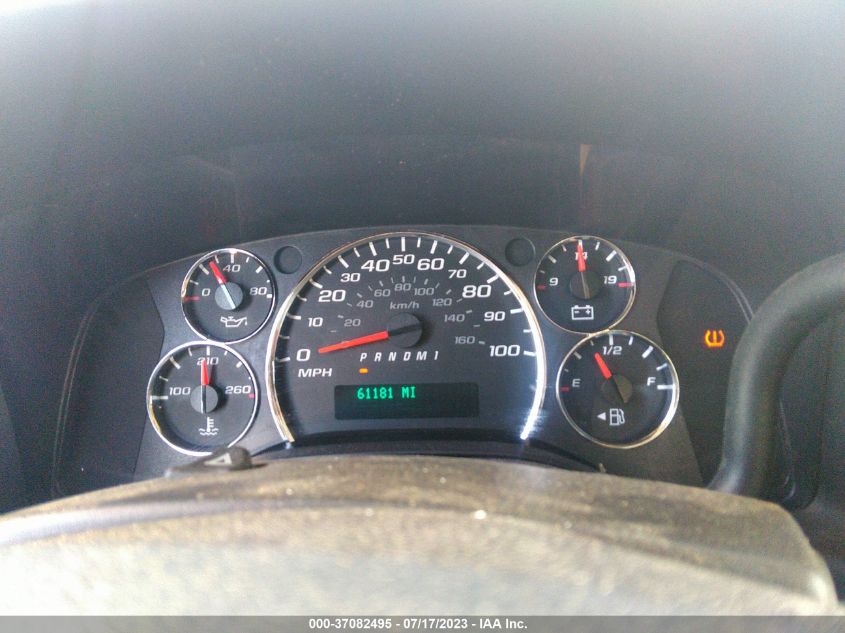 2015 CHEVROLET EXPRESS CARGO VAN - 1GCWGFCF8F1125193