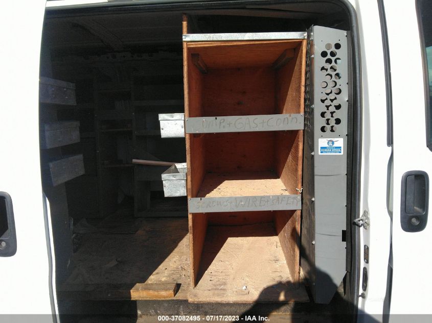 2015 CHEVROLET EXPRESS CARGO VAN - 1GCWGFCF8F1125193