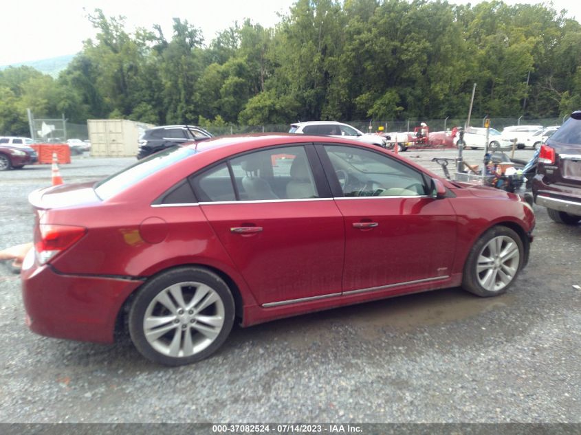 2013 CHEVROLET CRUZE LTZ - 1G1PG5SB4D7170020