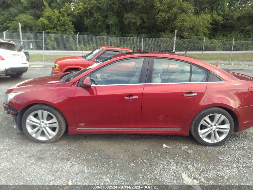 2013 CHEVROLET CRUZE LTZ - 1G1PG5SB4D7170020