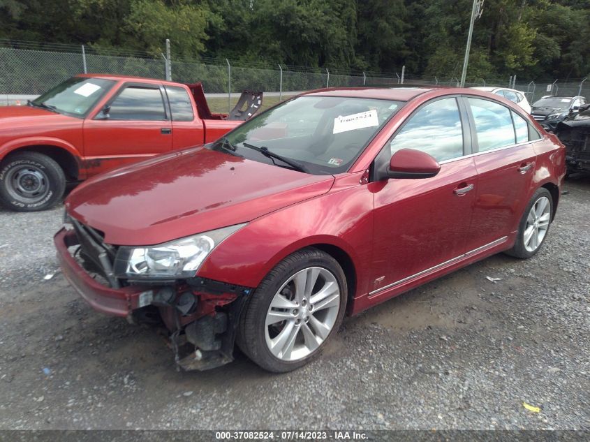 2013 CHEVROLET CRUZE LTZ - 1G1PG5SB4D7170020