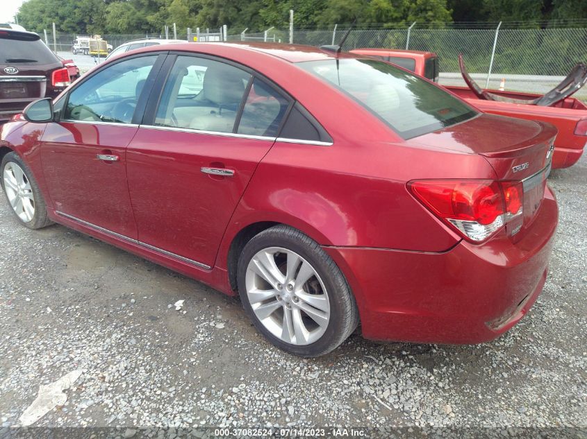 2013 CHEVROLET CRUZE LTZ - 1G1PG5SB4D7170020