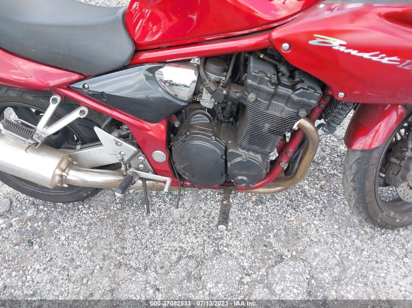 2001 SUZUKI GSF1200 S JS1GV77A612101549