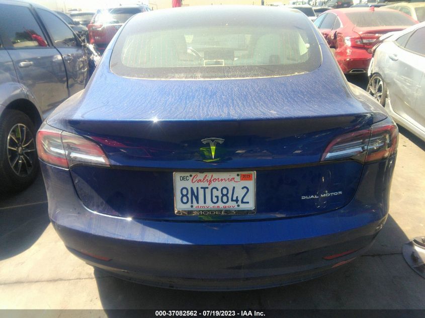 2020 TESLA MODEL 3 LONG RANGE - 5YJ3E1EB3LF639414