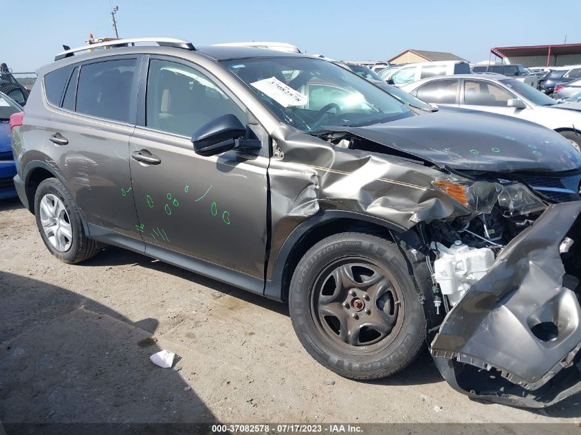 2013 TOYOTA RAV4 LE - JTMBFREV3DD036666