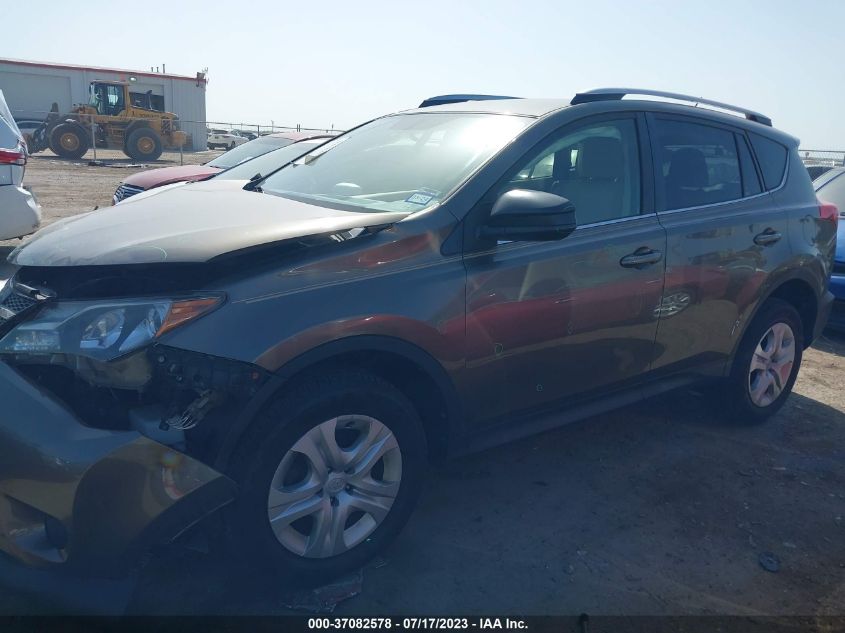2013 TOYOTA RAV4 LE - JTMBFREV3DD036666