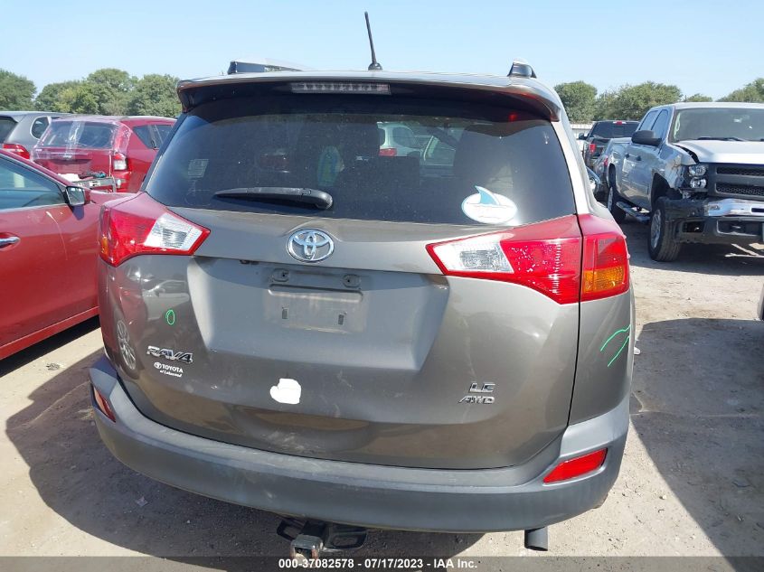 2013 TOYOTA RAV4 LE - JTMBFREV3DD036666