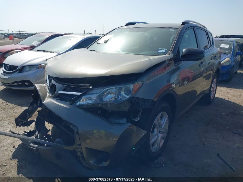 2013 TOYOTA RAV4 LE - JTMBFREV3DD036666
