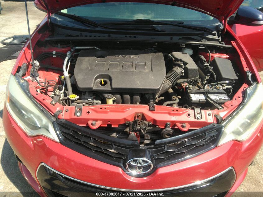 2014 TOYOTA COROLLA L/LE/S/S PLUS/LE PLUS - 2T1BURHE5EC076862