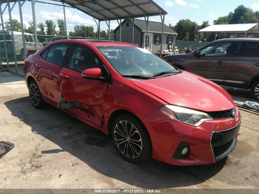 2014 TOYOTA COROLLA L/LE/S/S PLUS/LE PLUS - 2T1BURHE5EC076862