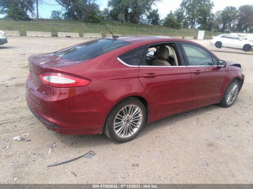 2016 FORD FUSION SE - 3FA6P0H7XGR258551