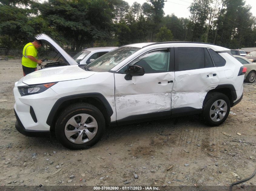 2021 TOYOTA RAV4 LE - 2T3H1RFV2MW129432
