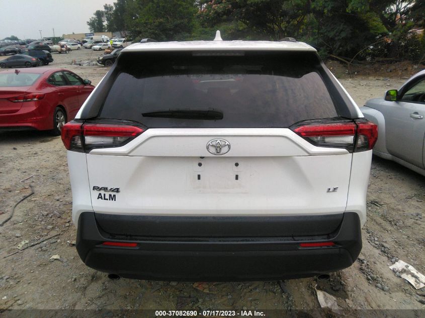 2021 TOYOTA RAV4 LE - 2T3H1RFV2MW129432