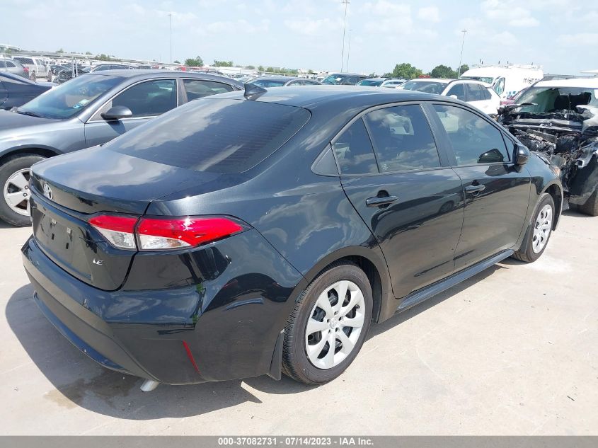 2022 TOYOTA COROLLA LE - 5YFEPMAE6NP370563