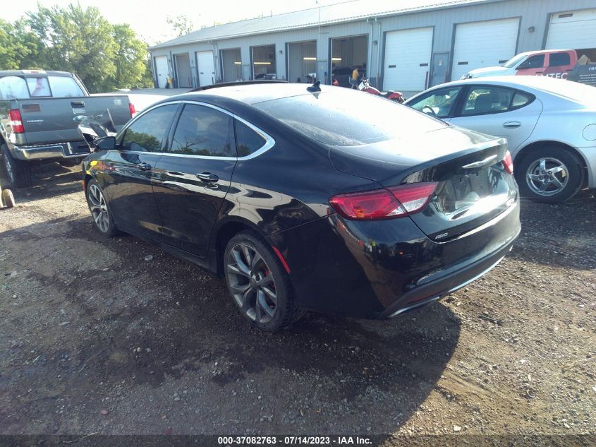 2015 CHRYSLER 200 C - 1C3CCCEG4FN589145