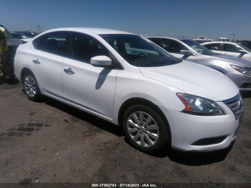 2015 NISSAN SENTRA SR/SL/S/SV/FE+ S - 3N1AB7AP8FY230809