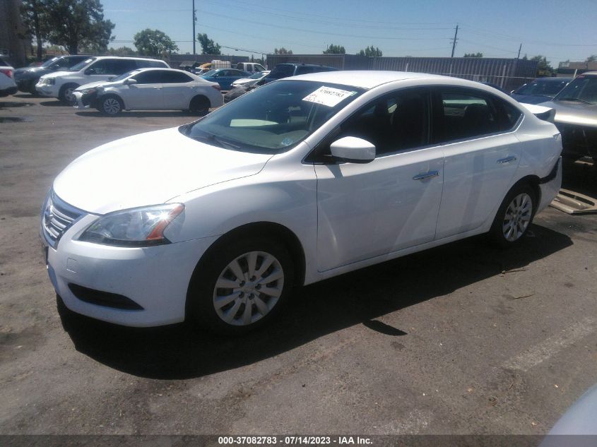 2015 NISSAN SENTRA SR/SL/S/SV/FE+ S - 3N1AB7AP8FY230809