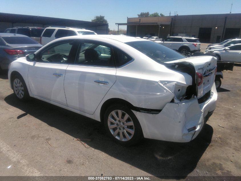 2015 NISSAN SENTRA SR/SL/S/SV/FE+ S - 3N1AB7AP8FY230809