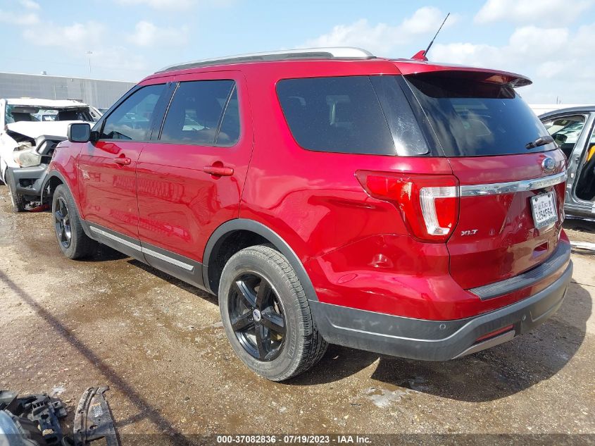 2019 FORD EXPLORER XLT - 1FM5K7D87KGA46326