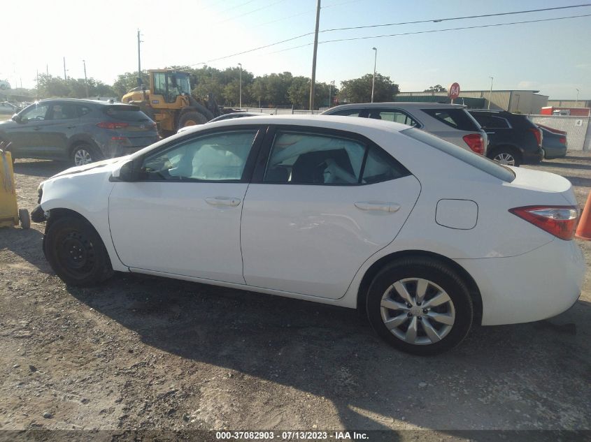 2015 TOYOTA COROLLA L/LE/S/S PLUS/LE PLUS - 2T1BURHE9FC405418