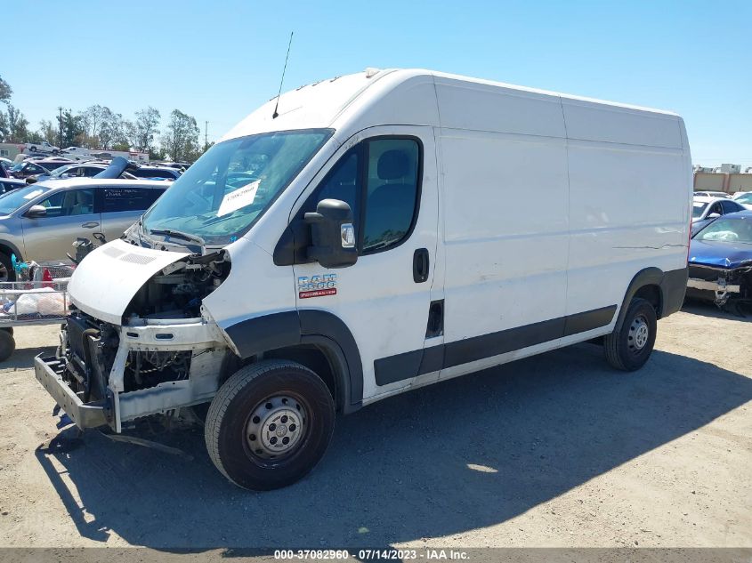 2019 RAM PROMASTER 2500 HIGH ROOF 159" WB 3C6TRVDG1KE500399