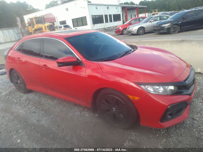 2018 HONDA CIVIC HATCHBACK EX - SHHFK7H5XJU420539