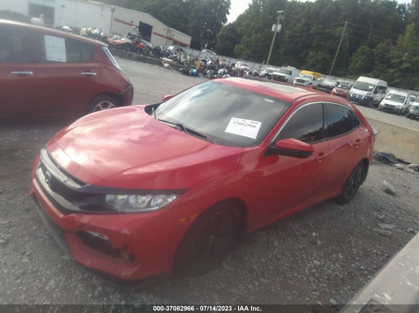 2018 HONDA CIVIC HATCHBACK EX - SHHFK7H5XJU420539