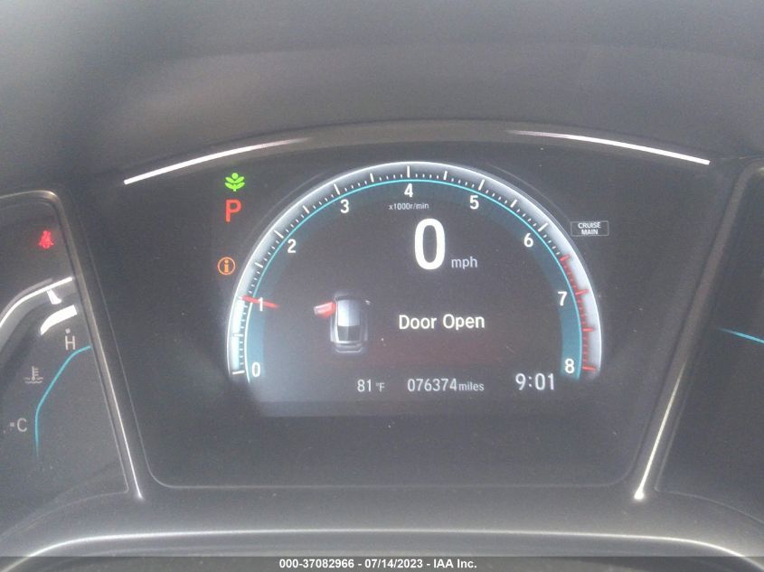 2018 HONDA CIVIC HATCHBACK EX - SHHFK7H5XJU420539