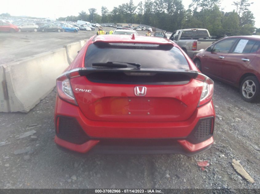 2018 HONDA CIVIC HATCHBACK EX - SHHFK7H5XJU420539