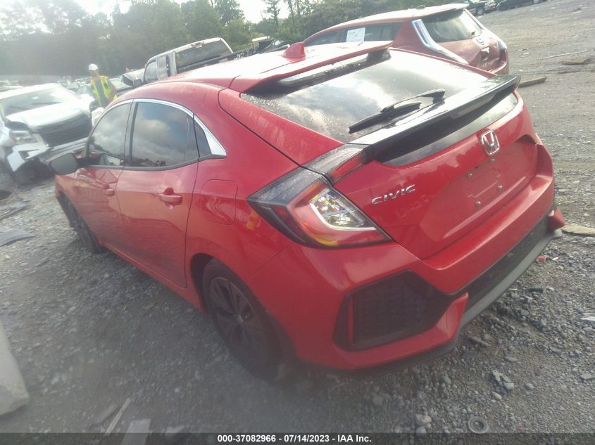 2018 HONDA CIVIC HATCHBACK EX - SHHFK7H5XJU420539