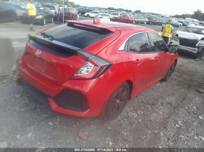 2018 HONDA CIVIC HATCHBACK EX - SHHFK7H5XJU420539