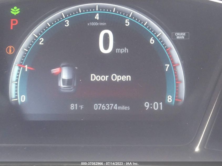 2018 HONDA CIVIC HATCHBACK EX - SHHFK7H5XJU420539