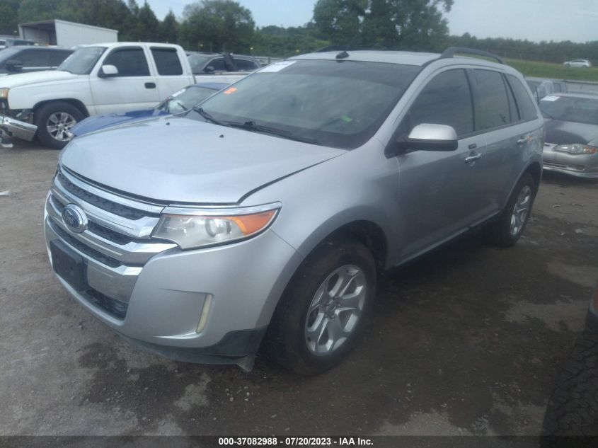 2FMDK3JC2BBB38352 2011 FORD EDGE, photo no. 2