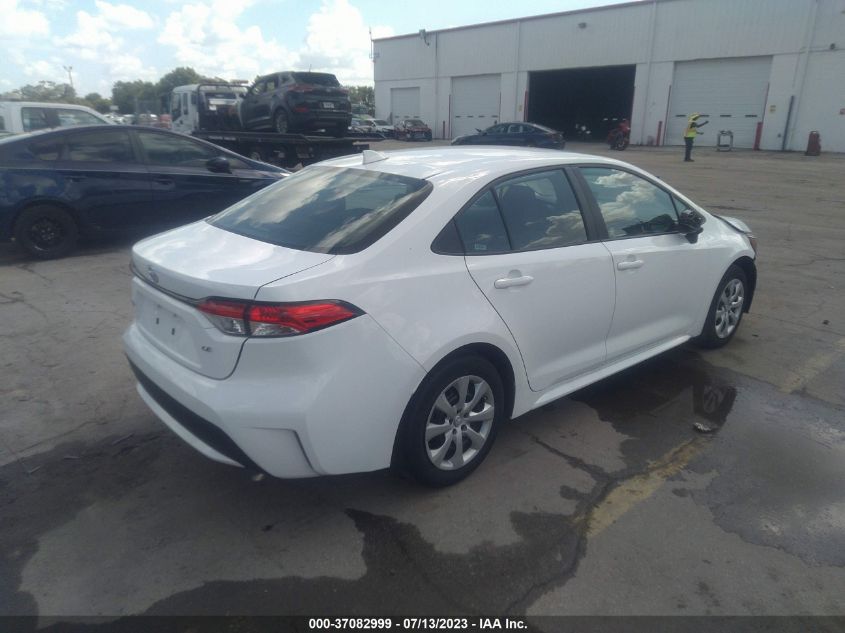 2022 TOYOTA COROLLA LE - 5YFEPMAE1NP364315