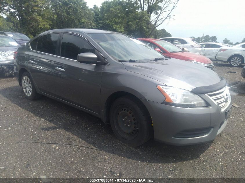 2015 NISSAN SENTRA S - 3N1AB7AP3FY319896