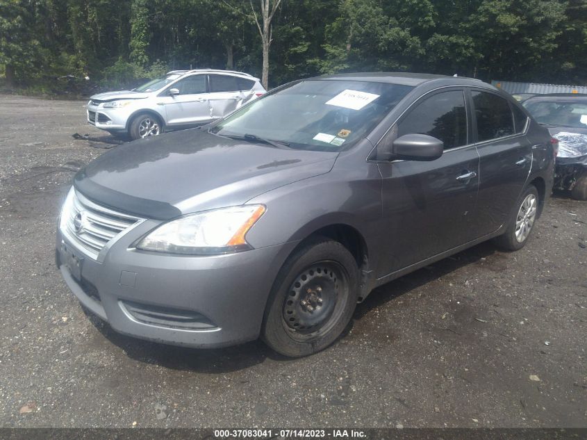 2015 NISSAN SENTRA S - 3N1AB7AP3FY319896