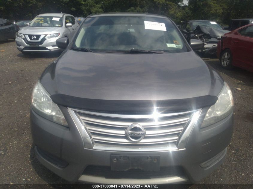 2015 NISSAN SENTRA S - 3N1AB7AP3FY319896