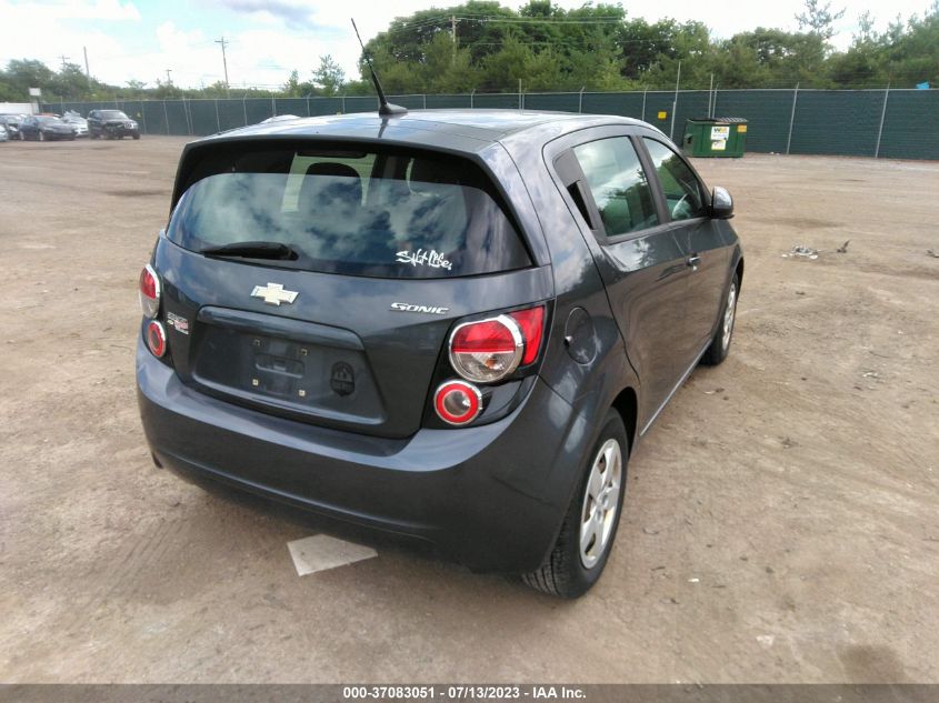 2013 CHEVROLET SONIC LS - 1G1JA6SH5D4195477